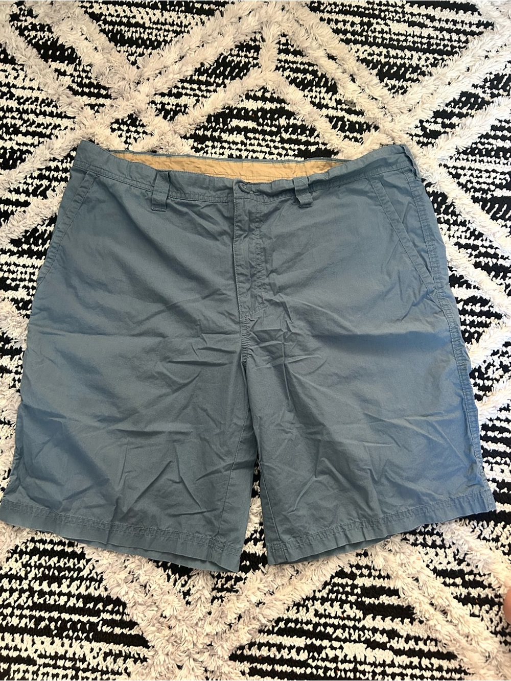 Men's Blue Casual Columbia Outdoorsy Shorts Size 40 great for hiking and camping
